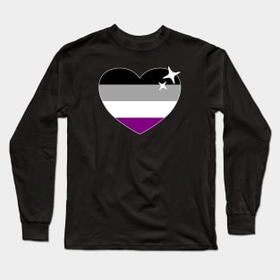 A Sexual Flag - Asexual Heart Long Sleeve T-Shirt